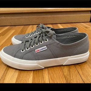 SUPERGA Classic Grey Sneakers